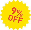 9%off